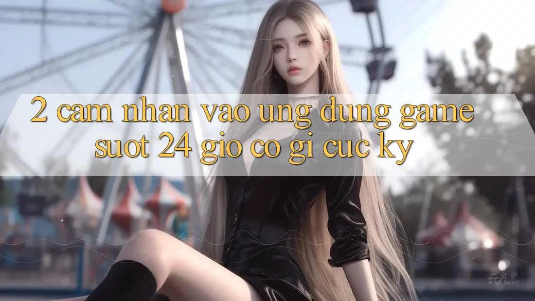 2. Cảm nhận “Vào Ứng Dụng Game - Suốt 24 Giờ” Có Gì Cực kỳ?