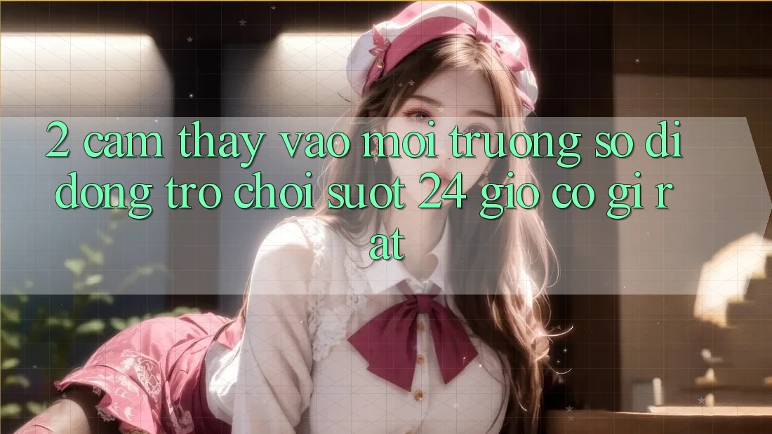 2. Cảm thấy “Vào Môi trường số di động Trò chơi - Suốt 24 Giờ” Có Gì Rất?