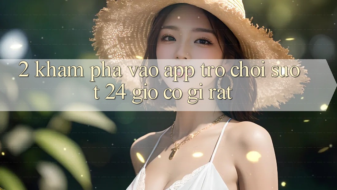 2. Khám phá “Vào App Trò chơi - Suốt 24 Giờ” Có Gì Rất? 2. Khám phá “Vào App Trò chơi - Suốt 24 Giờ” Có Gì Rất?