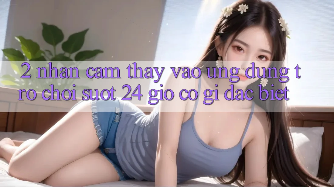 2. Nhận cảm thấy “Vào Ứng Dụng Trò chơi - Suốt 24 Giờ” Có Gì Đặc Biệt?