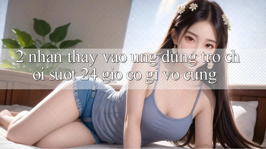 2. Nhận thấy “Vào Ứng Dụng Trò chơi - Suốt 24 Giờ” Có Gì Vô cùng?