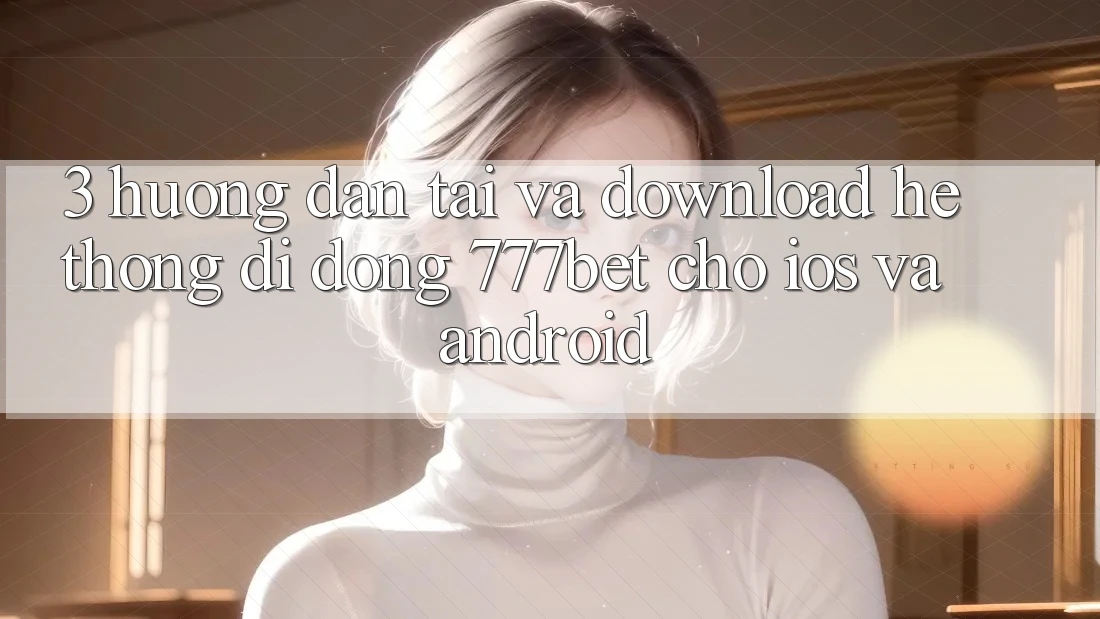 3. Hướng Dẫn Tải Và Download Hệ thống di động 777bet Cho iOS Và Android