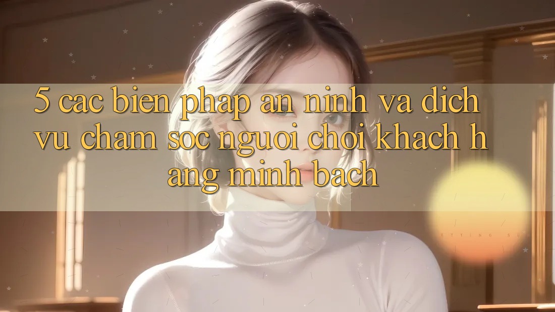 5. Các Biện Pháp An ninh Và Dịch Vụ Chăm sóc người chơi Khách Hàng Minh bạch
