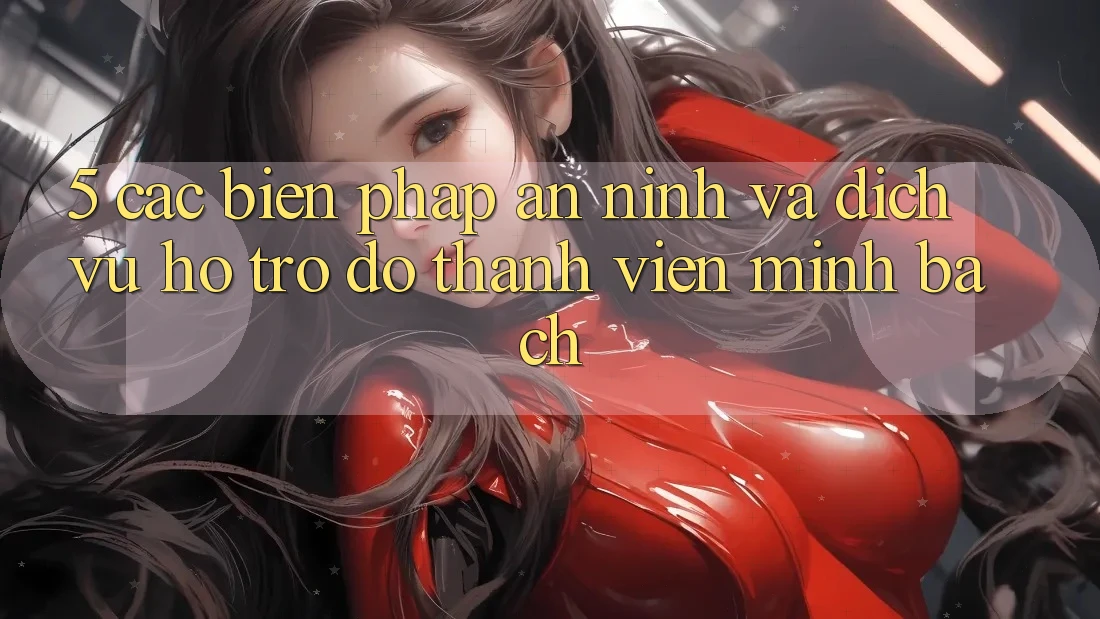 5. Các Biện Pháp An ninh Và Dịch Vụ Hỗ trợ đỡ Thành viên Minh bạch 5. Các Biện Pháp An ninh Và Dịch Vụ Hỗ trợ đỡ Thành viên Minh bạch