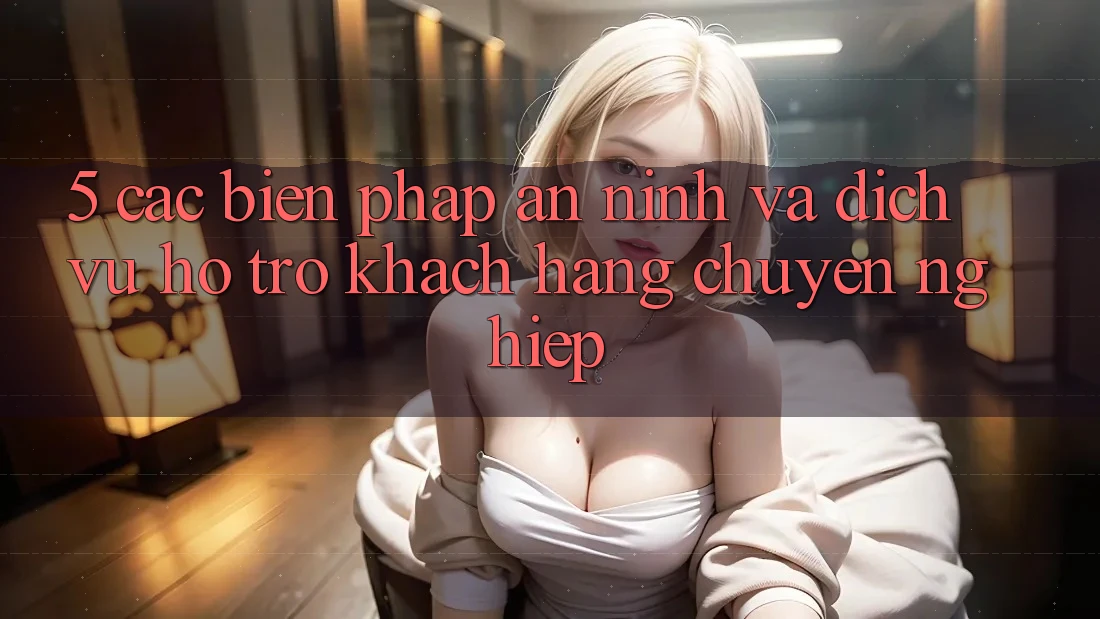 5. Các Biện Pháp An ninh Và Dịch Vụ Hỗ trợ Khách Hàng Chuyên Nghiệp