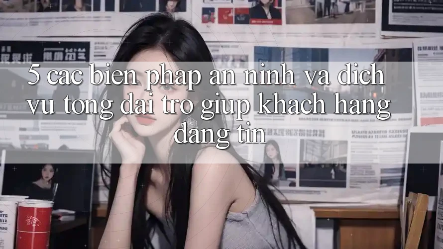 5. Các Biện Pháp An ninh Và Dịch Vụ Tổng đài trợ giúp Khách Hàng Đáng tin