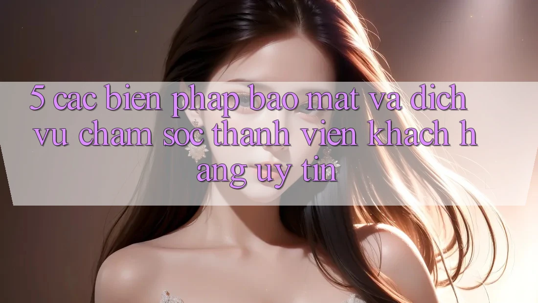 5. Các Biện Pháp Bảo Mật Và Dịch Vụ Chăm sóc thành viên Khách Hàng Uy tín