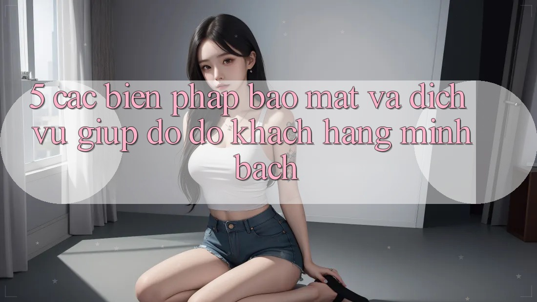 5. Các Biện Pháp Bảo Mật Và Dịch Vụ Giúp đỡ đỡ Khách Hàng Minh bạch