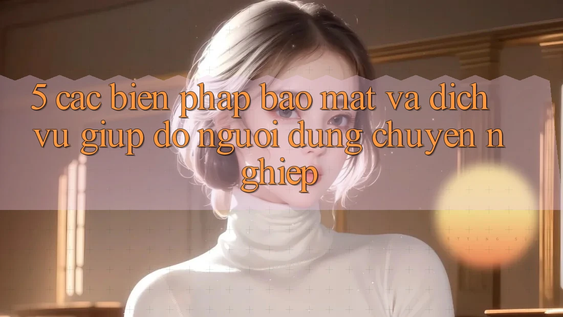 5. Các Biện Pháp Bảo mật Và Dịch Vụ Giúp đỡ Người dùng Chuyên Nghiệp
