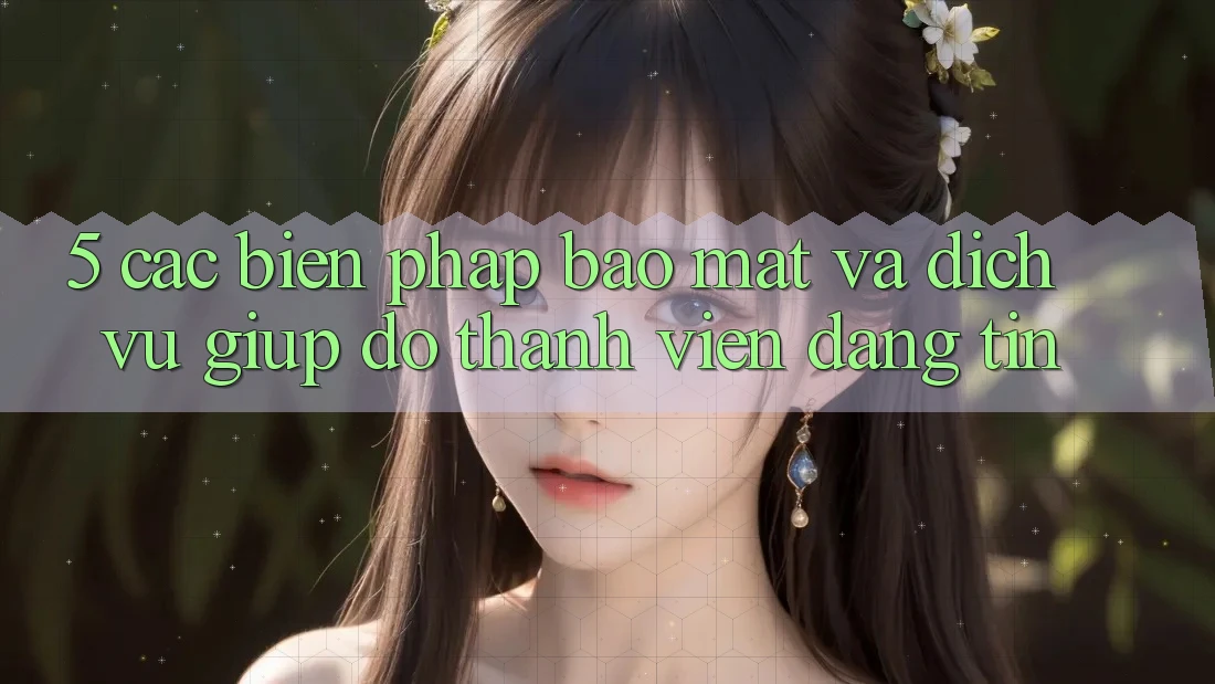 5. Các Biện Pháp Bảo Mật Và Dịch Vụ Giúp đỡ Thành viên Đáng tin
