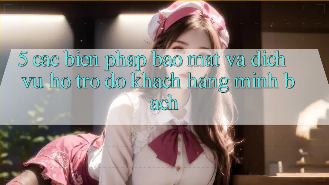 5. Các Biện Pháp Bảo Mật Và Dịch Vụ Hỗ trợ đỡ Khách Hàng Minh bạch 5. Các Biện Pháp Bảo Mật Và Dịch Vụ Hỗ trợ đỡ Khách Hàng Minh bạch