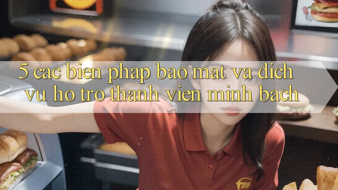 5. Các Biện Pháp Bảo Mật Và Dịch Vụ Hỗ trợ Thành viên Minh bạch