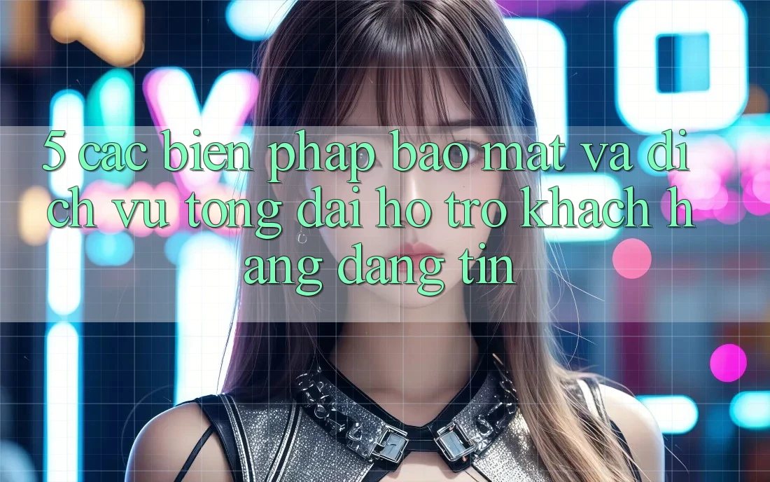 5. Các Biện Pháp Bảo Mật Và Dịch Vụ Tổng đài hỗ trợ Khách Hàng Đáng tin