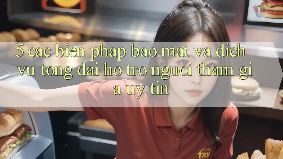 5. Các Biện Pháp Bảo Mật Và Dịch Vụ Tổng đài hỗ trợ Người tham gia Uy tín