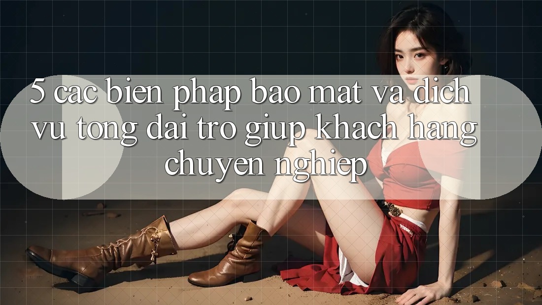 5. Các Biện Pháp Bảo Mật Và Dịch Vụ Tổng đài trợ giúp Khách Hàng Chuyên Nghiệp