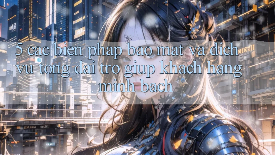 5. Các Biện Pháp Bảo Mật Và Dịch Vụ Tổng đài trợ giúp Khách Hàng Minh bạch