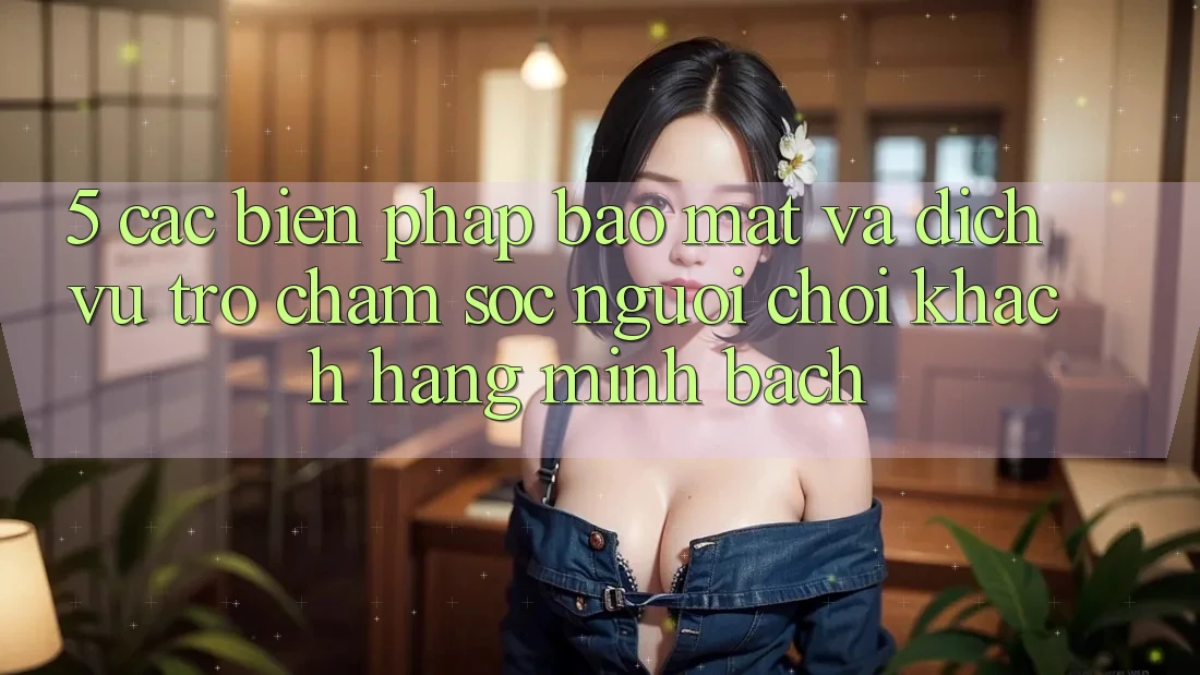 5. Các Biện Pháp Bảo Mật Và Dịch Vụ Trợ chăm sóc người chơi Khách Hàng Minh bạch