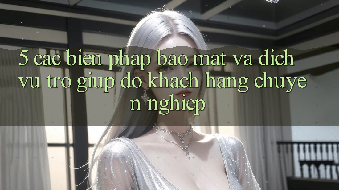 5. Các Biện Pháp Bảo Mật Và Dịch Vụ Trợ giúp đỡ Khách Hàng Chuyên Nghiệp 5. Các Biện Pháp Bảo Mật Và Dịch Vụ Trợ giúp đỡ Khách Hàng Chuyên Nghiệp