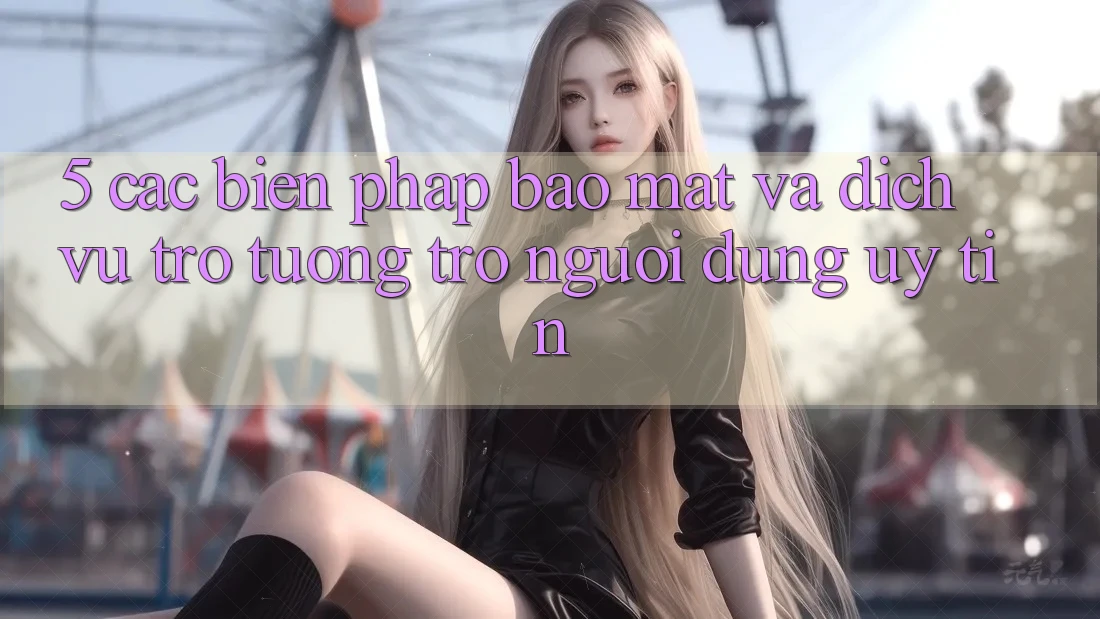 5. Các Biện Pháp Bảo Mật Và Dịch Vụ Trợ tương trợ Người dùng Uy tín