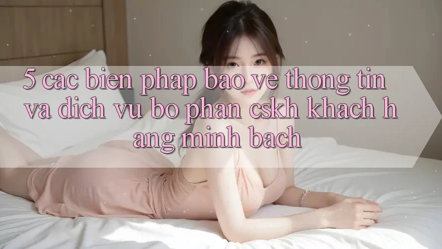 5. Các Biện Pháp Bảo vệ thông tin Và Dịch Vụ Bộ phận CSKH Khách Hàng Minh bạch