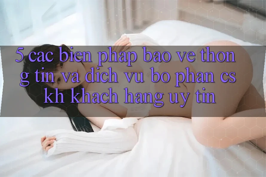 5. Các Biện Pháp Bảo vệ thông tin Và Dịch Vụ Bộ phận CSKH Khách Hàng Uy tín
