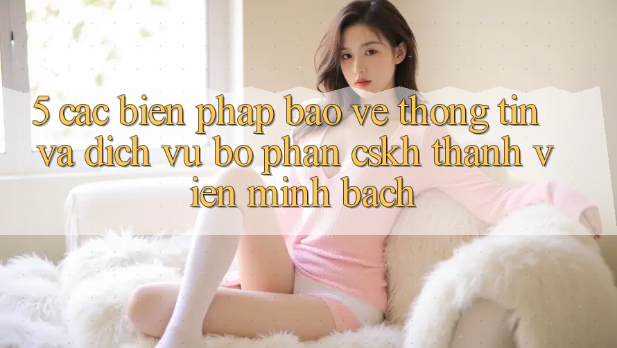 5. Các Biện Pháp Bảo vệ thông tin Và Dịch Vụ Bộ phận CSKH Thành viên Minh bạch 5. Các Biện Pháp Bảo vệ thông tin Và Dịch Vụ Bộ phận CSKH Thành viên Minh bạch