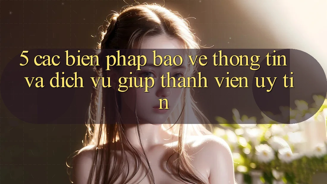 5. Các Biện Pháp Bảo vệ thông tin Và Dịch Vụ Giúp Thành viên Uy tín