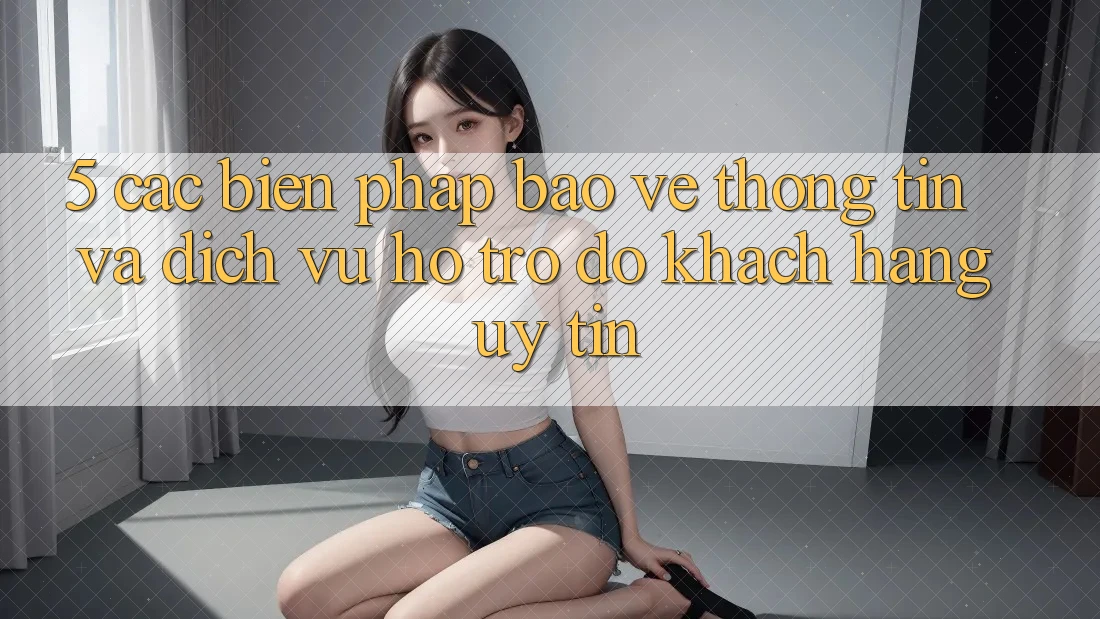 5. Các Biện Pháp Bảo vệ thông tin Và Dịch Vụ Hỗ trợ đỡ Khách Hàng Uy tín