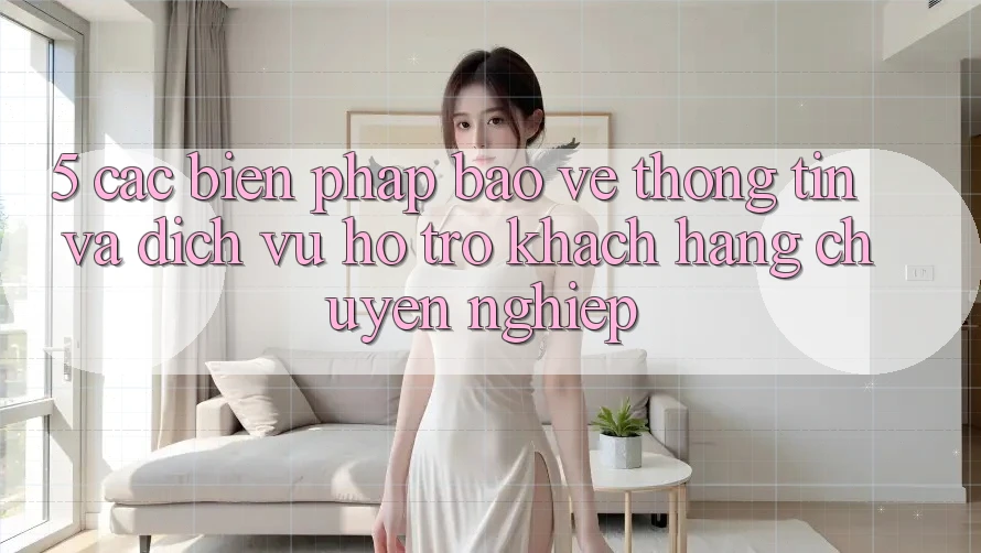 5. Các Biện Pháp Bảo vệ thông tin Và Dịch Vụ Hỗ trợ Khách Hàng Chuyên Nghiệp