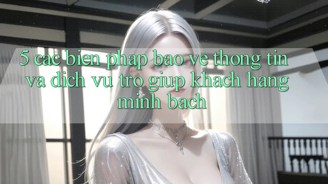 5. Các Biện Pháp Bảo vệ thông tin Và Dịch Vụ Trợ giúp Khách Hàng Minh bạch