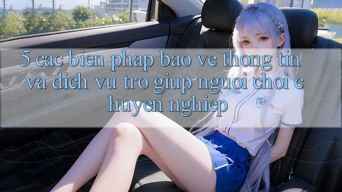 5. Các Biện Pháp Bảo vệ thông tin Và Dịch Vụ Trợ giúp Người chơi Chuyên Nghiệp