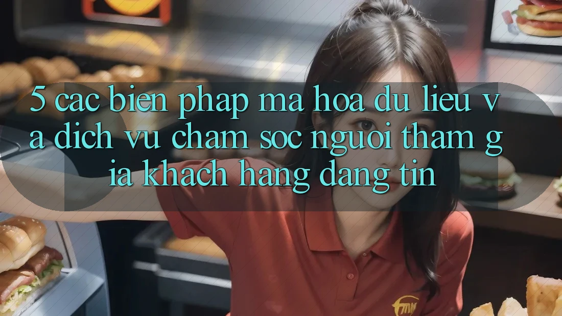 5. Các Biện Pháp Mã hóa dữ liệu Và Dịch Vụ Chăm sóc người tham gia Khách Hàng Đáng tin