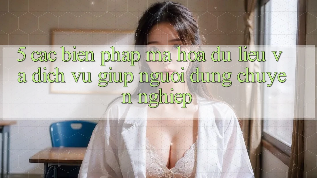 5. Các Biện Pháp Mã hóa dữ liệu Và Dịch Vụ Giúp Người dùng Chuyên Nghiệp