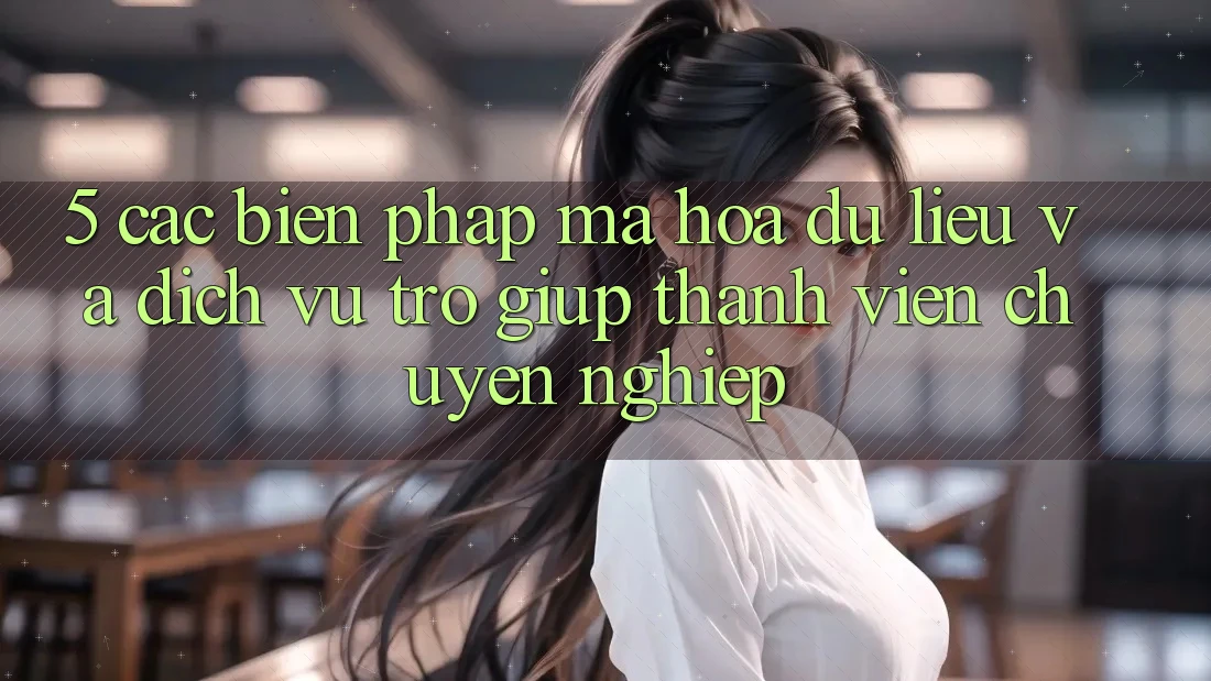 5. Các Biện Pháp Mã hóa dữ liệu Và Dịch Vụ Trợ giúp Thành viên Chuyên Nghiệp
