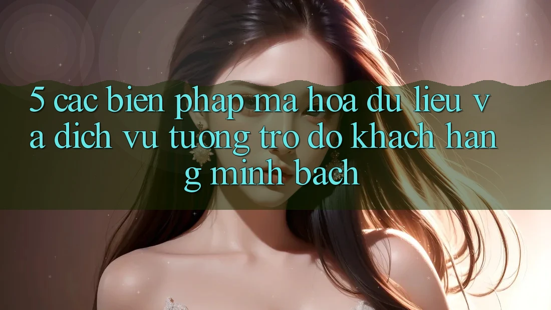 5. Các Biện Pháp Mã hóa dữ liệu Và Dịch Vụ Tương trợ đỡ Khách Hàng Minh bạch