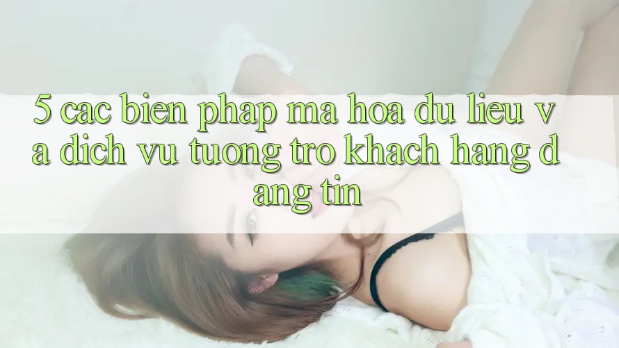 5. Các Biện Pháp Mã hóa dữ liệu Và Dịch Vụ Tương trợ Khách Hàng Đáng tin