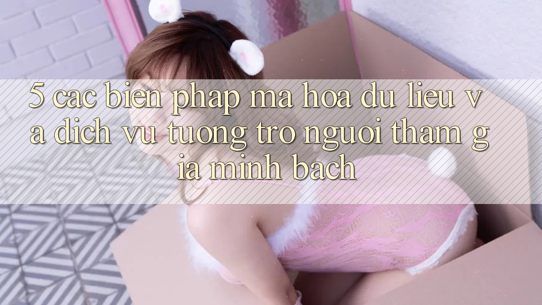 5. Các Biện Pháp Mã hóa dữ liệu Và Dịch Vụ Tương trợ Người tham gia Minh bạch