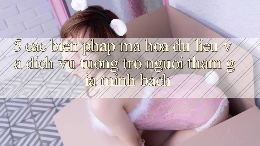 5. Các Biện Pháp Mã hóa dữ liệu Và Dịch Vụ Tương trợ Người tham gia Minh bạch