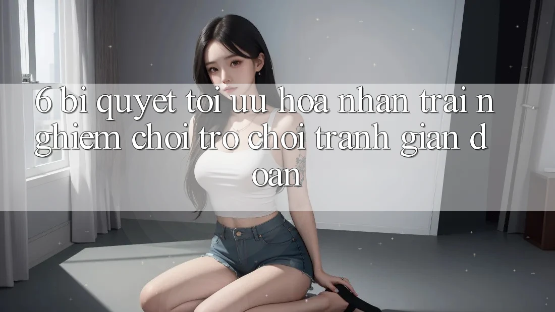 6. Bí quyết Tối Ưu Hóa Nhận trải nghiệm Chơi Trò chơi Tránh Gián Đoạn