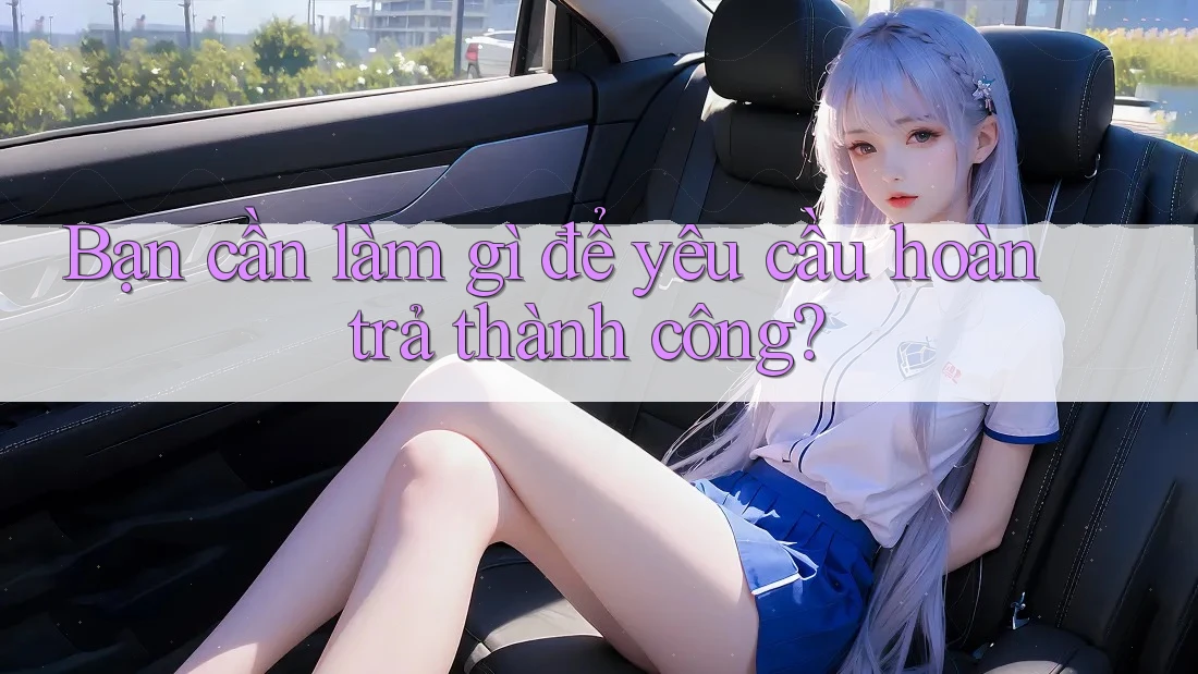 Bạn cần làm gì để yêu cầu hoàn trả thành công? Bạn cần làm gì để yêu cầu hoàn trả thành công?