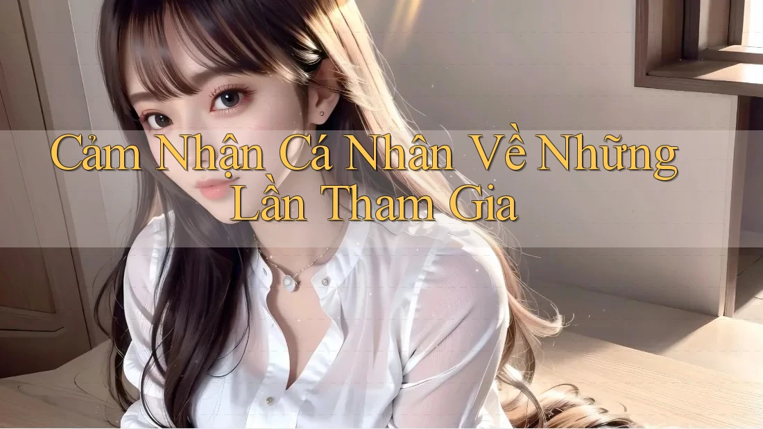 Cảm Nhận Cá Nhân Về Những Lần Tham Gia