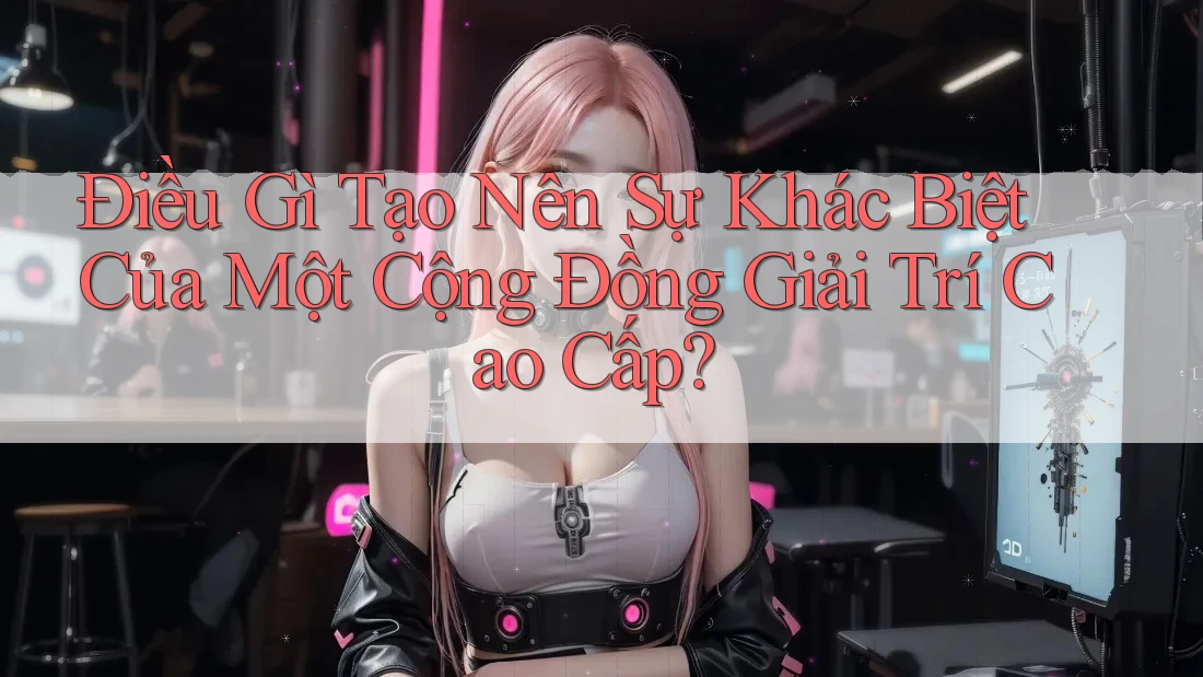 Điều Gì Tạo Nên Sự Khác Biệt Của Một Cộng Đồng Giải Trí Cao Cấp? Điều Gì Tạo Nên Sự Khác Biệt Của Một Cộng Đồng Giải Trí Cao Cấp?