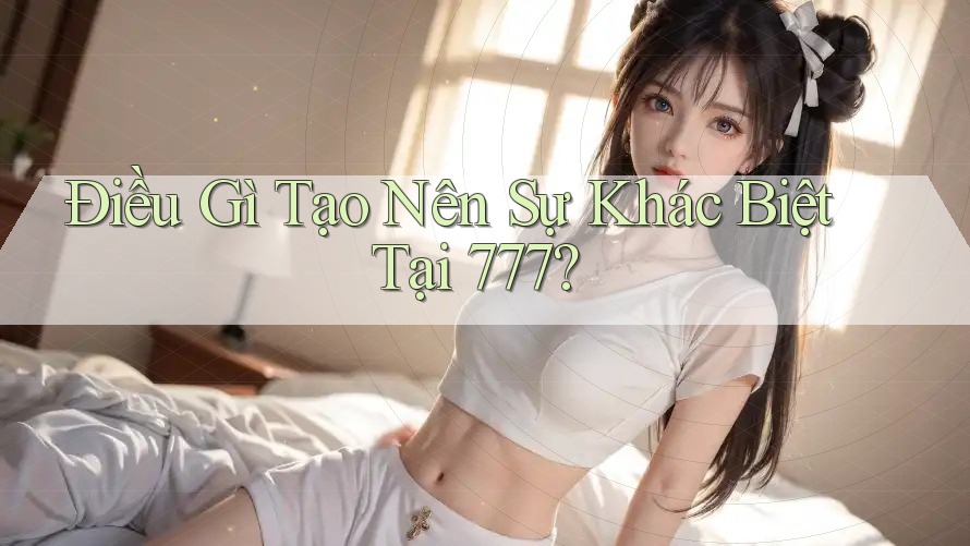 Điều Gì Tạo Nên Sự Khác Biệt Tại 777? Điều Gì Tạo Nên Sự Khác Biệt Tại 777?