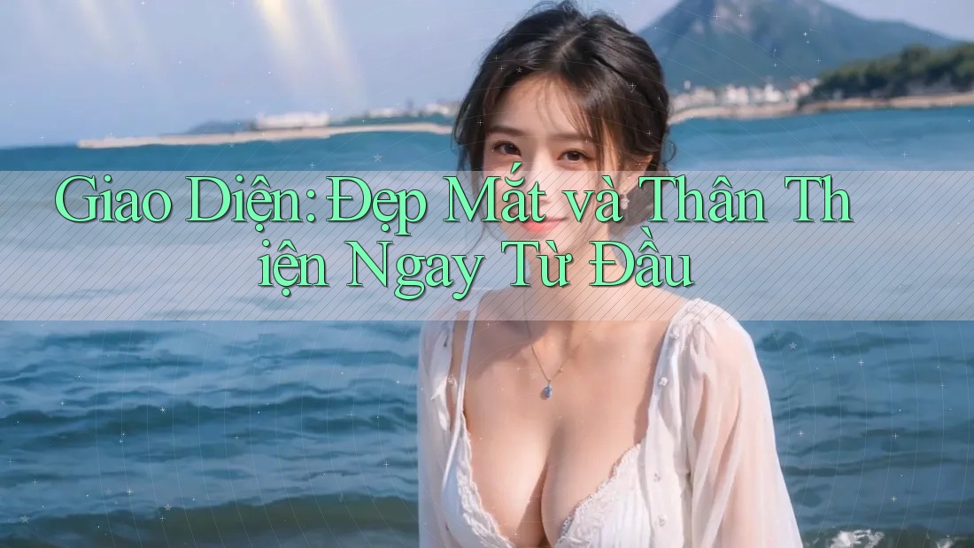 Giao Diện: Đẹp Mắt và Thân Thiện Ngay Từ Đầu Giao Diện: Đẹp Mắt và Thân Thiện Ngay Từ Đầu