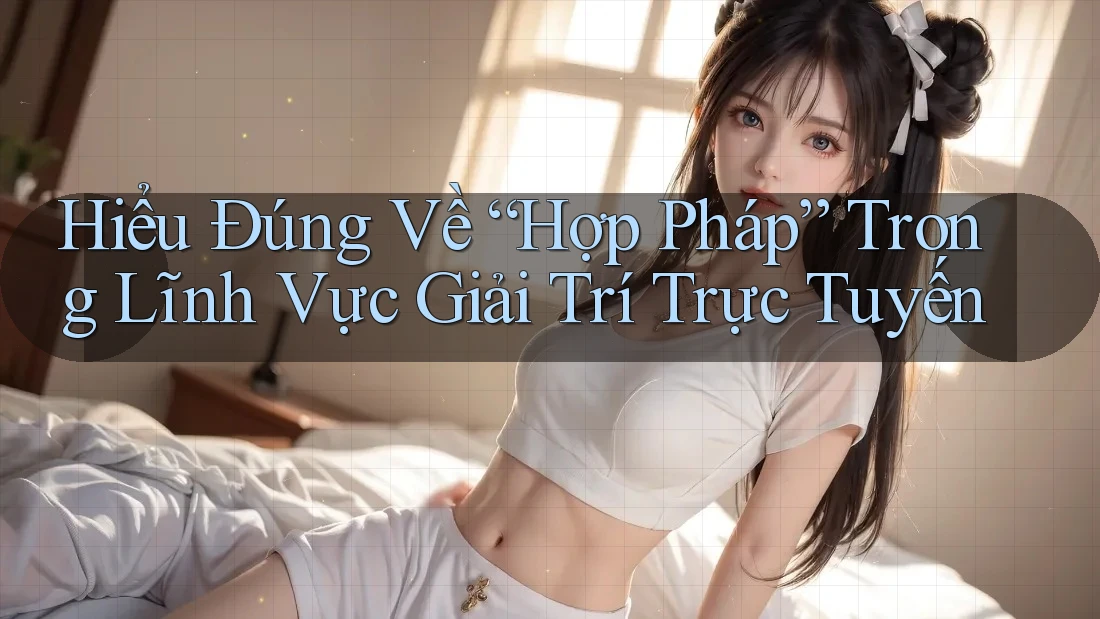 Hiểu Đúng Về “Hợp Pháp” Trong Lĩnh Vực Giải Trí Trực Tuyến Hiểu Đúng Về “Hợp Pháp” Trong Lĩnh Vực Giải Trí Trực Tuyến