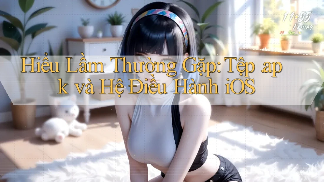 Hiểu Lầm Thường Gặp: Tệp. apk và Hệ Điều Hành iOS