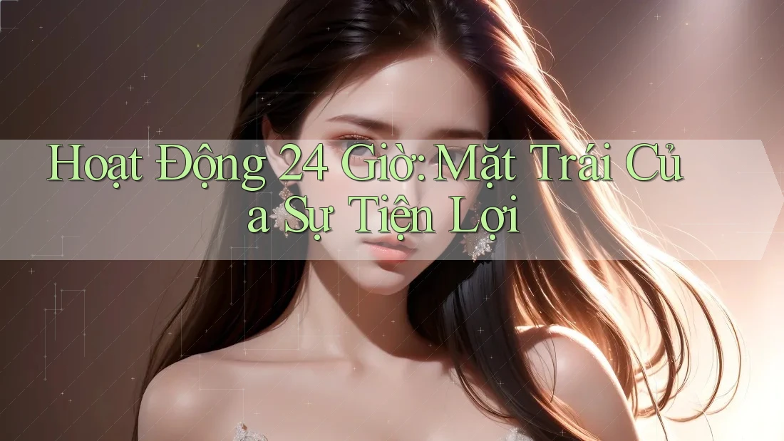 Hoạt Động 24 Giờ: Mặt Trái Của Sự Tiện Lợi Hoạt Động 24 Giờ: Mặt Trái Của Sự Tiện Lợi