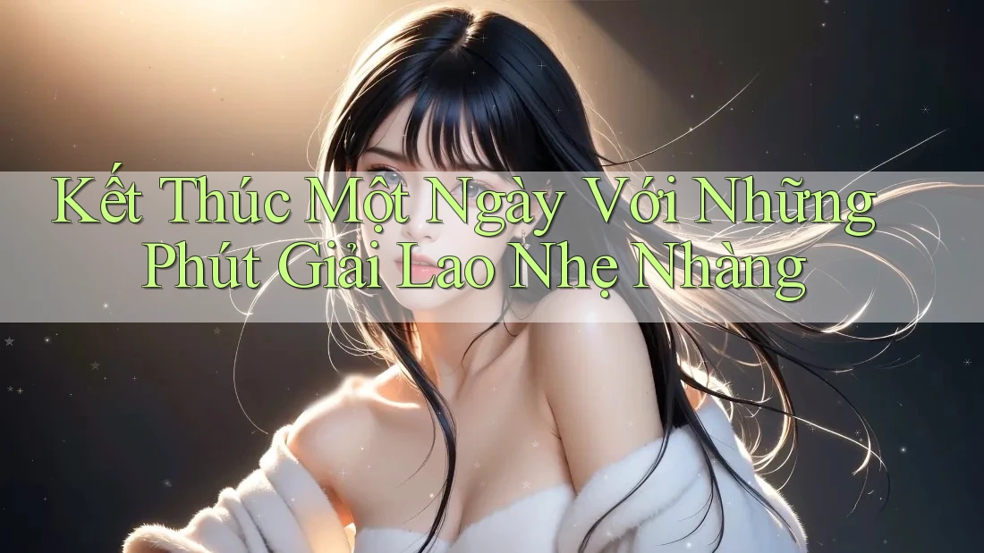 Kết Thúc Một Ngày Với Những Phút Giải Lao Nhẹ Nhàng Kết Thúc Một Ngày Với Những Phút Giải Lao Nhẹ Nhàng