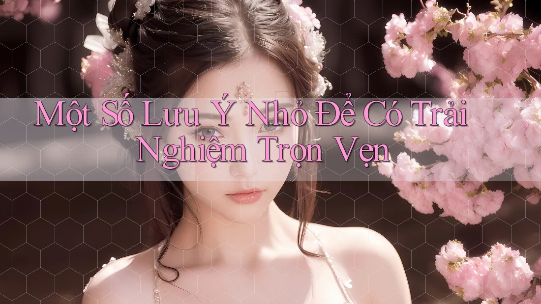Một Số Lưu Ý Nhỏ Để Có Trải Nghiệm Trọn Vẹn Một Số Lưu Ý Nhỏ Để Có Trải Nghiệm Trọn Vẹn