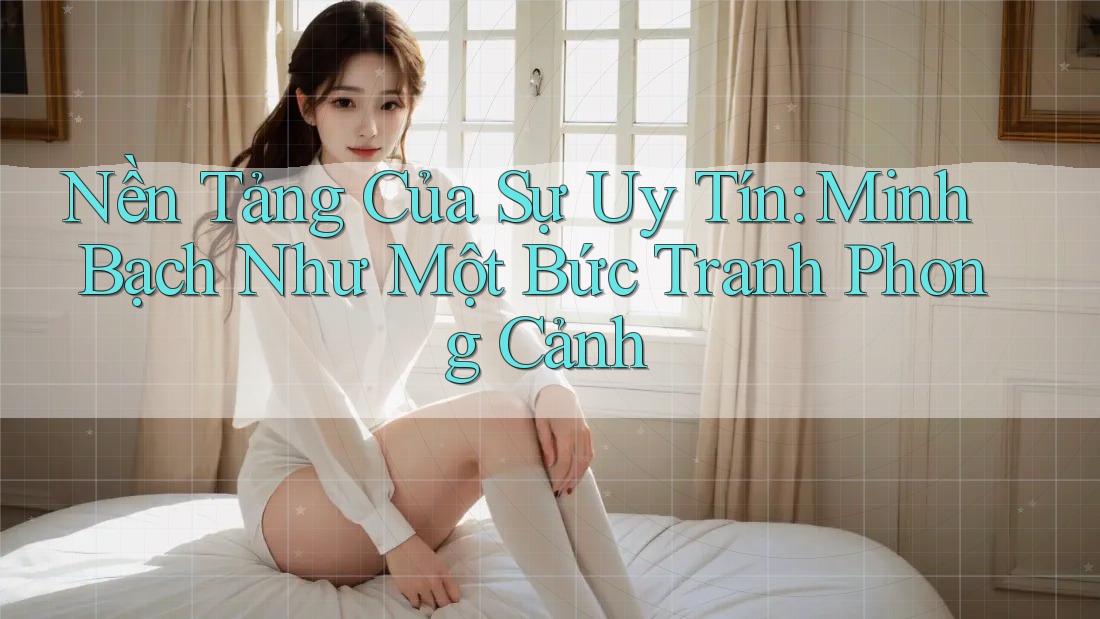 Nền Tảng Của Sự Uy Tín: Minh Bạch Như Một Bức Tranh Phong Cảnh Nền Tảng Của Sự Uy Tín: Minh Bạch Như Một Bức Tranh Phong Cảnh